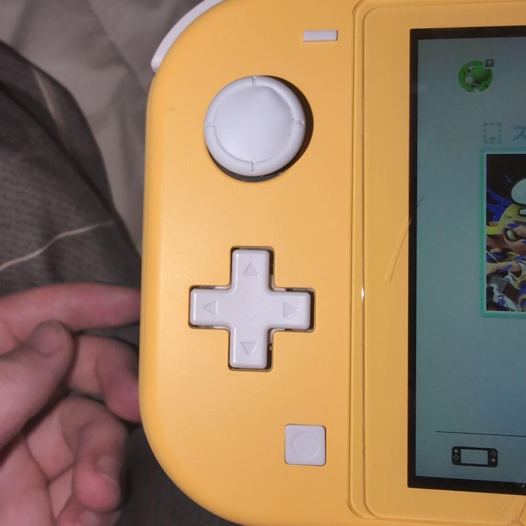 任天堂スイッチライトイエロースプラトゥーン３コントローラー ゲームスタンド