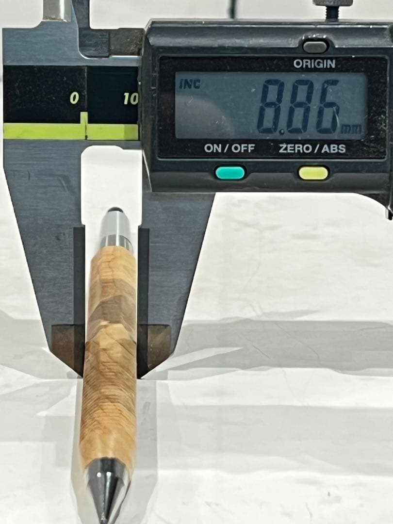 Jicobow　pg5+バーズアイメイプル　八角軸 ステン硬度表示窓有り