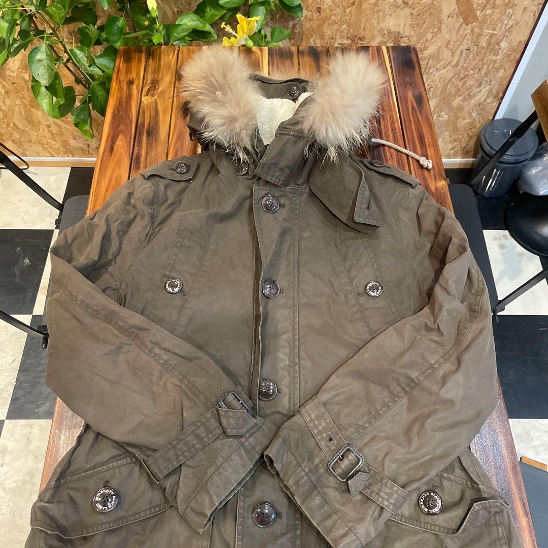 激レア　バーバリーブラックレーベル　モッズコート、