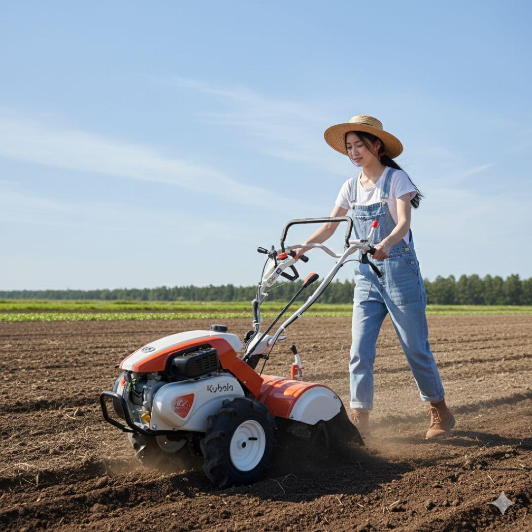 超美品✨ クボタ TRS300 菜ビ 耕運機 1回使用 直接引取可 久留米市