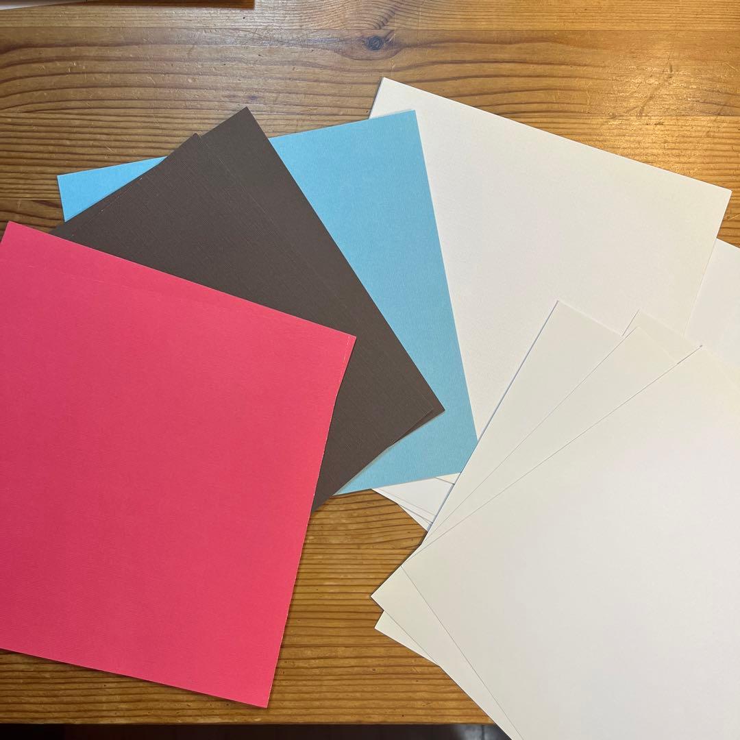 スクラップブック用　デザイン用紙　ステッカー