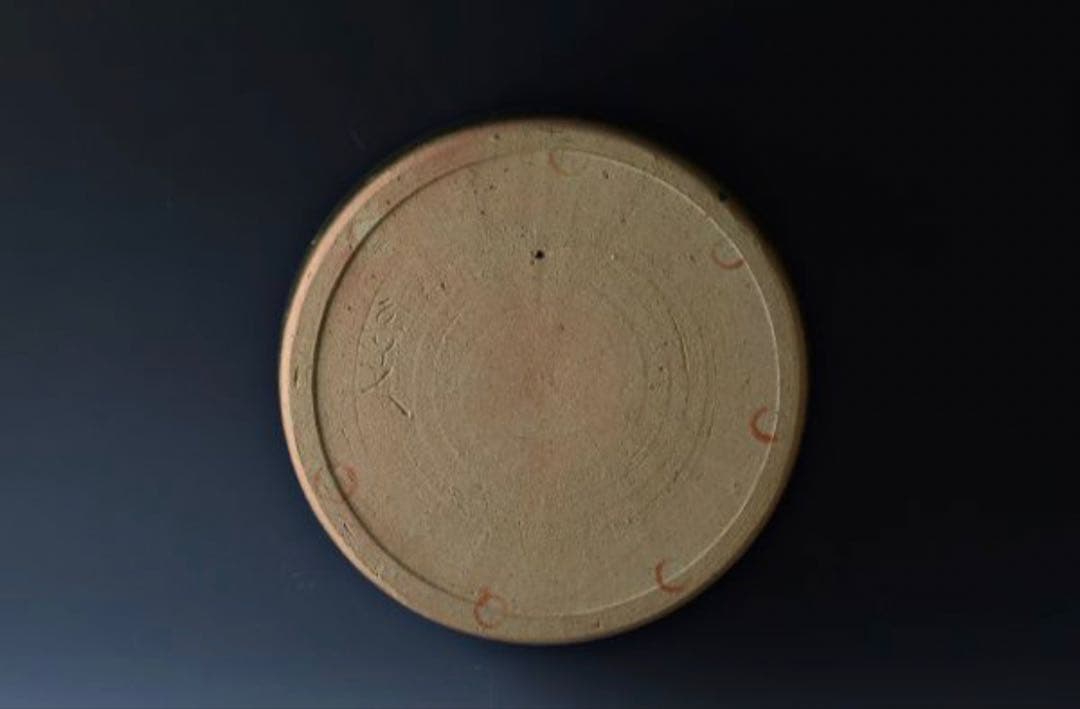 織部釉 菓子鉢 箱 魯山人