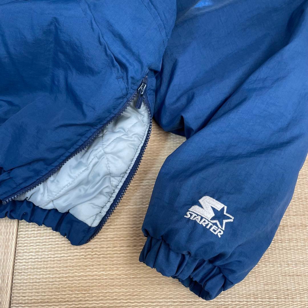 90s スターター etown カレッジ スタジャン 中綿 L