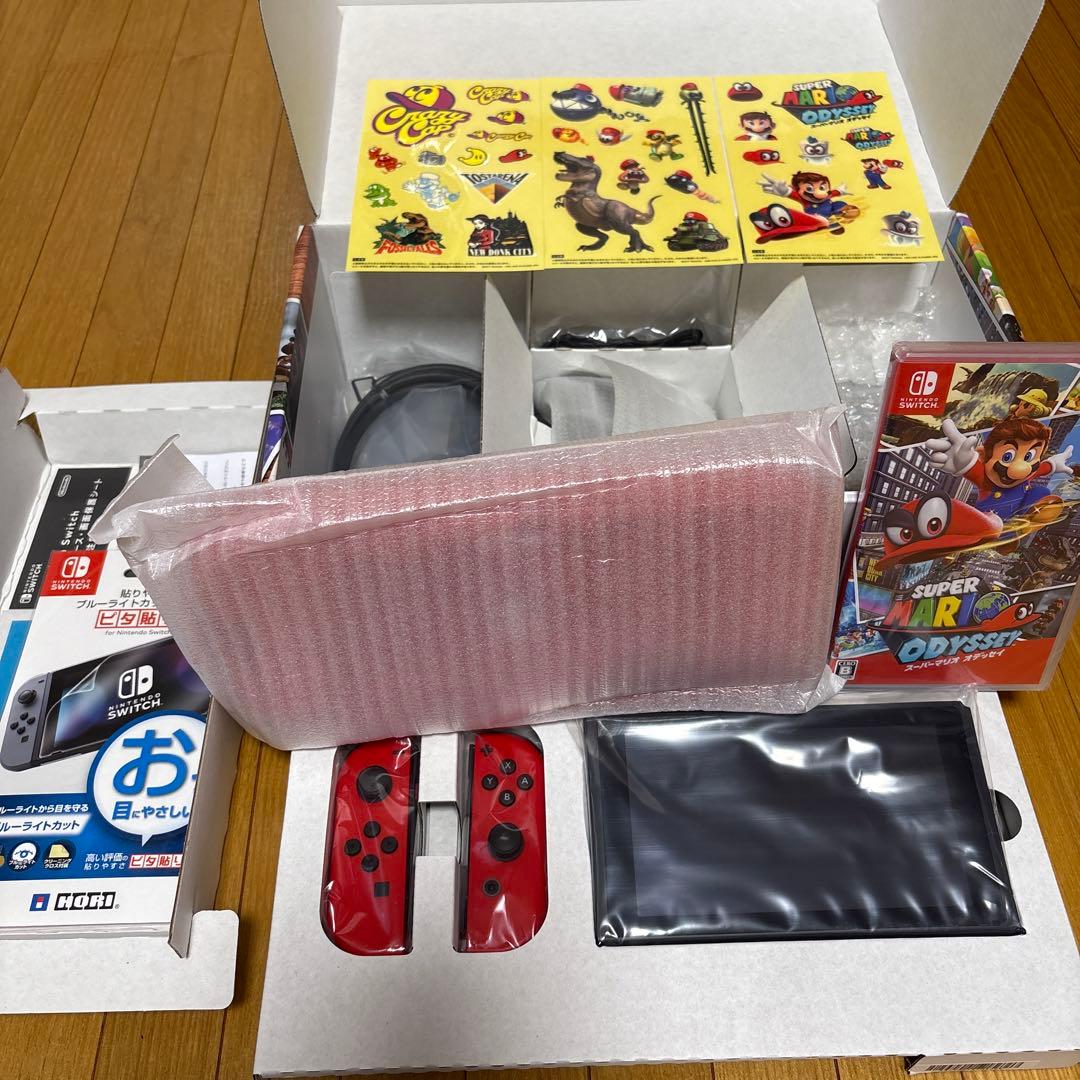 希少未対策品！新品未使用！Nintendo Switchスーパーマリオオデッセイ