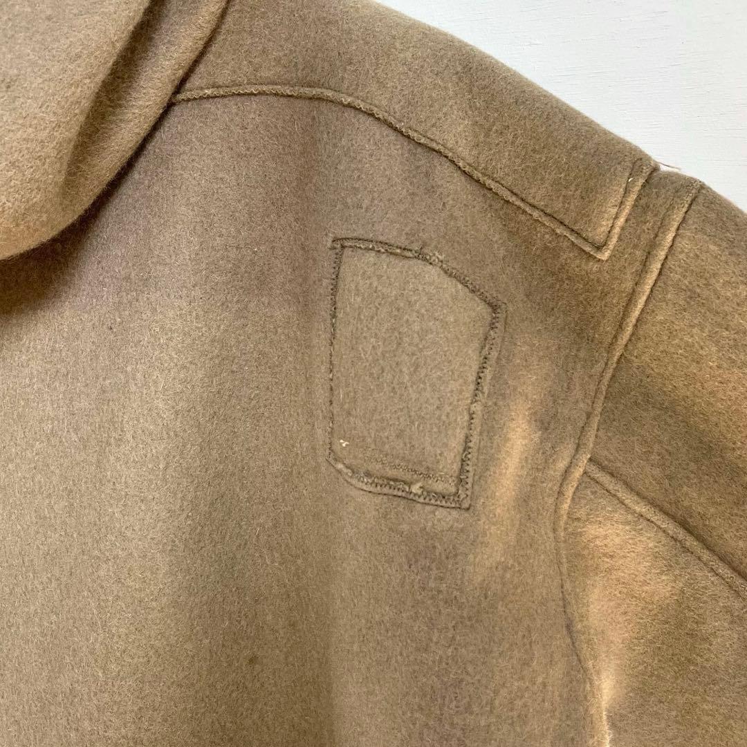 30s 40s  Navyダッフルコート イギリス軍 ユーロ 古着