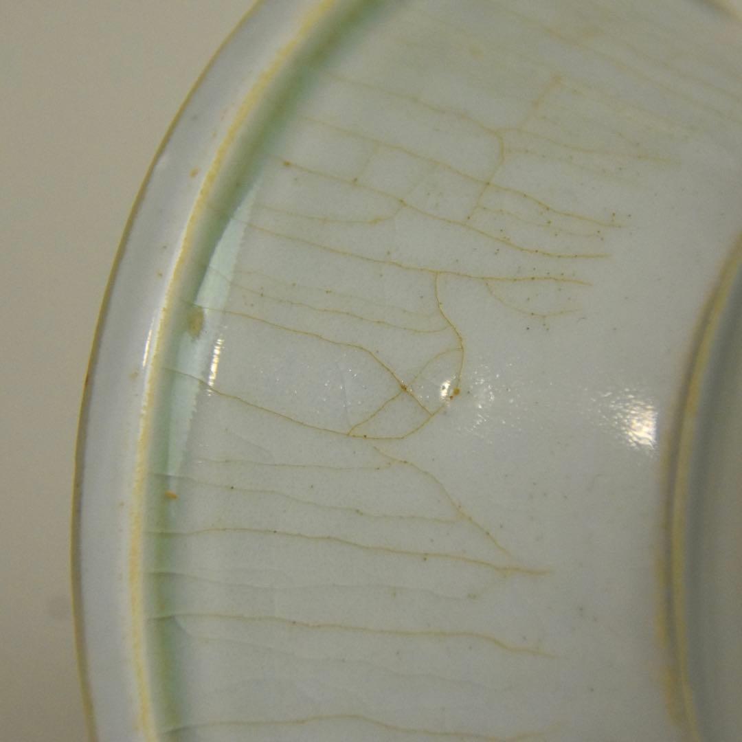 北宋　景徳鎮　青白磁　蓮華文瓶　中国陶磁器