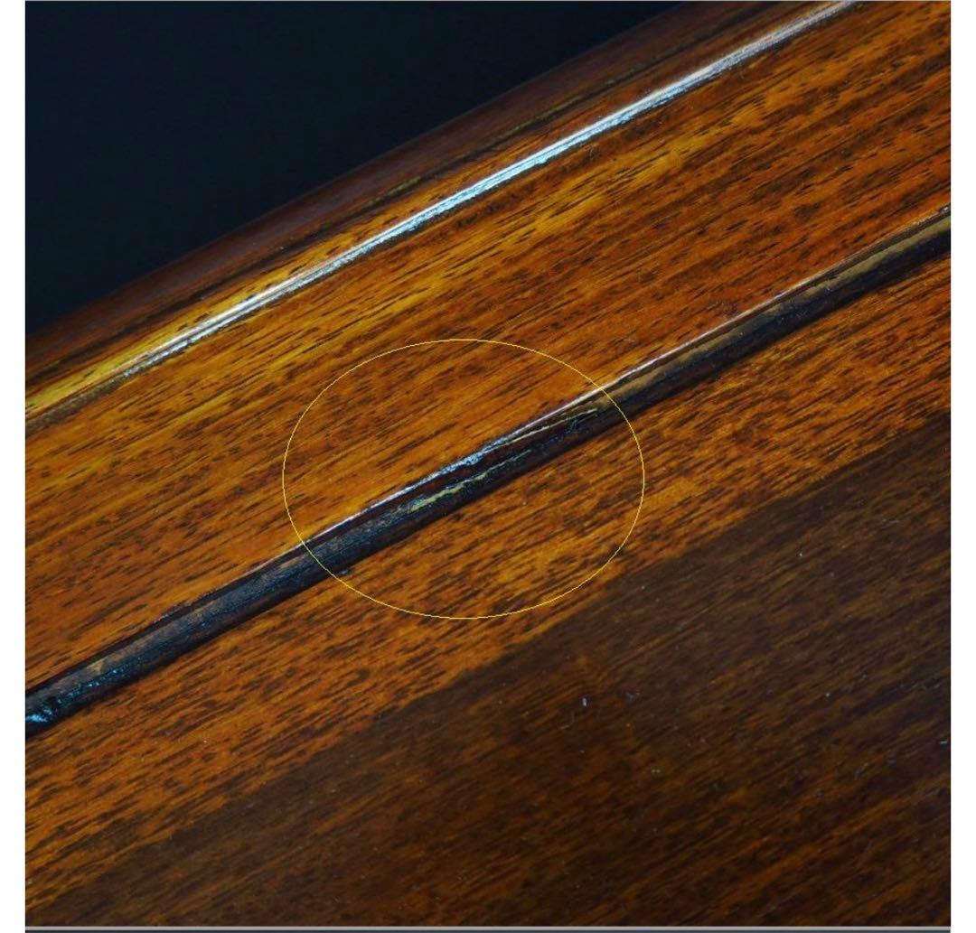 送料無料　時代物　唐木花梨透かし彫り花台/盆栽台　未使用