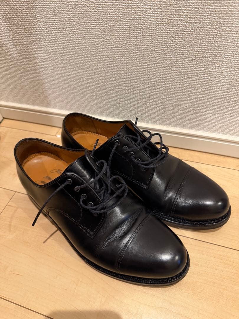 ジャランスリワヤ グリーンレーベル 別注 ストレートチップ