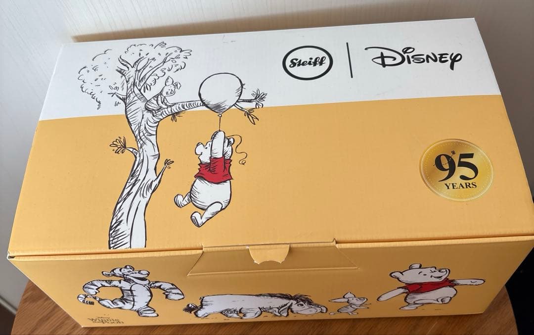 Steiff くまのプーさん95周年ミニチュアセット