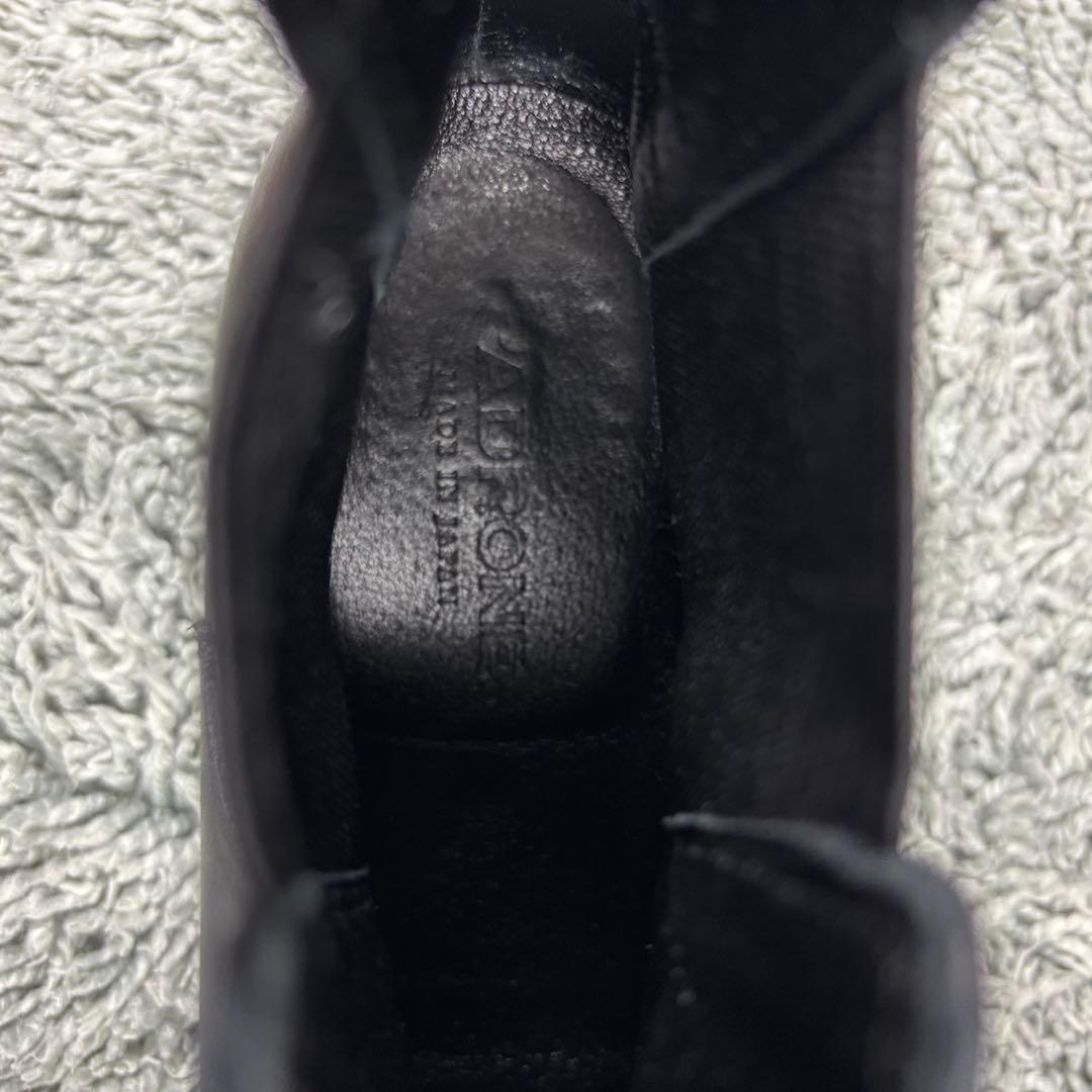 PADRONE パドローネ サイドゴアブーツ 40 ブラック
