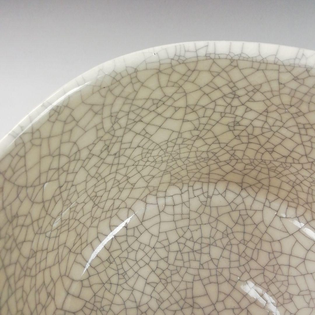 Ｗ２２４　茶碗　『松ノ絵』『川崎和楽 造』　共箱　抹茶碗　茶道具