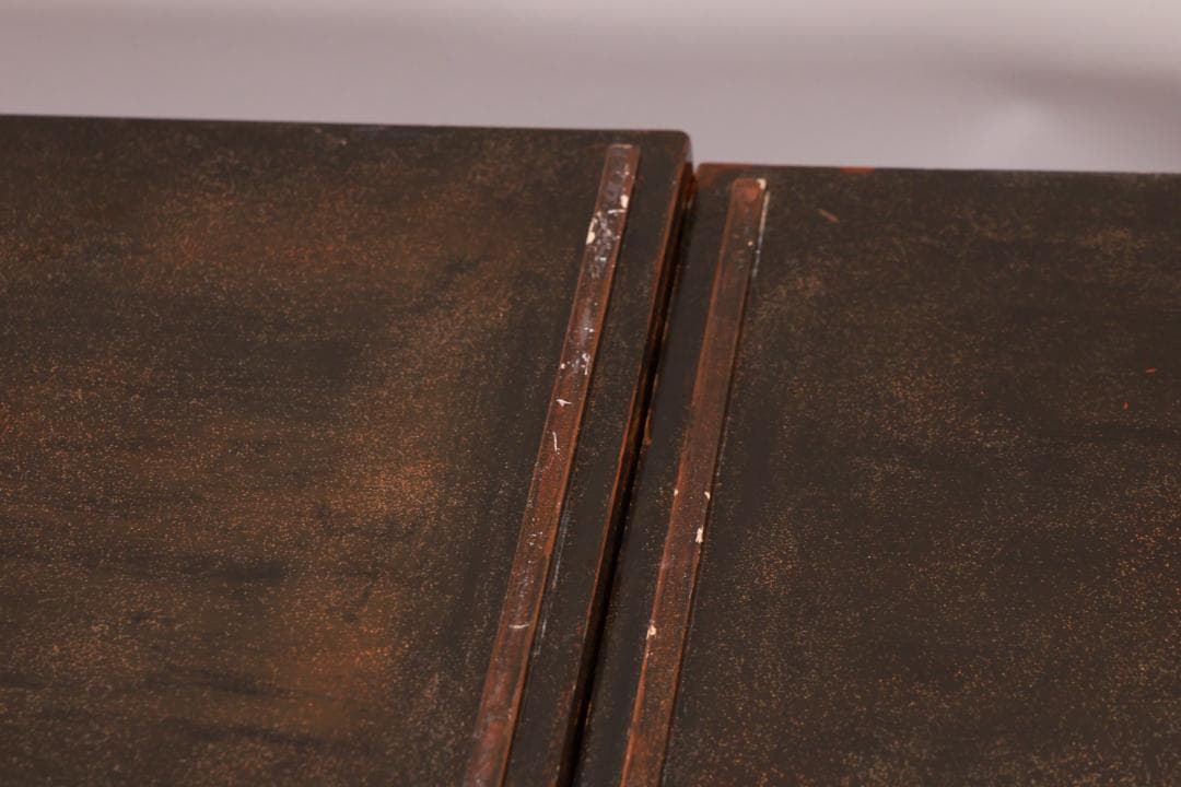 Saku BJ070 時代輪島塗　明治期　流水金蒔絵　本硬地　五段重　重箱