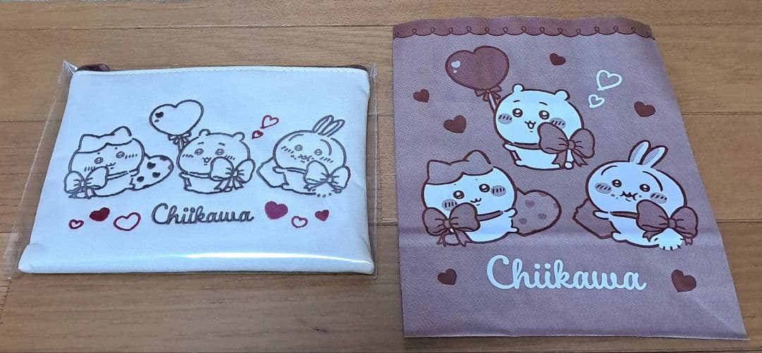 ちいかわ うさぎ ハチワレ ステンレスタンブラー ポーチ ミルクいろ シーサー