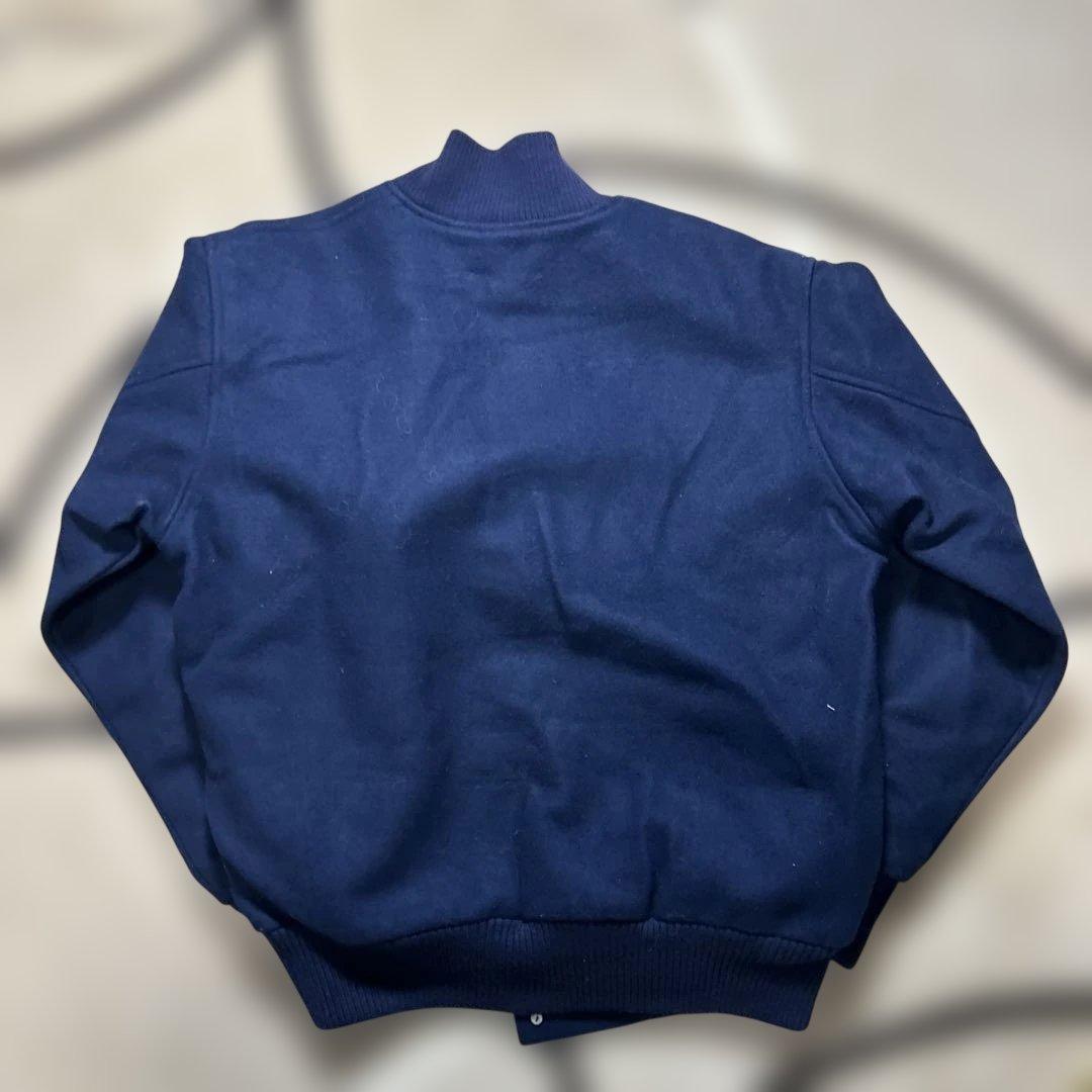 Hemlockオールド ニグロリーグ 美品90s スタジャン B刺繍