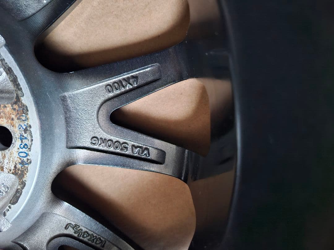 送料込み特価！weds ヴェルバスポルトII　14インチ　ホイール４本