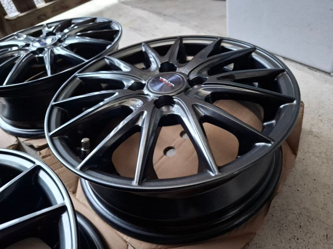 送料込み特価！weds ヴェルバスポルトII　14インチ　ホイール４本