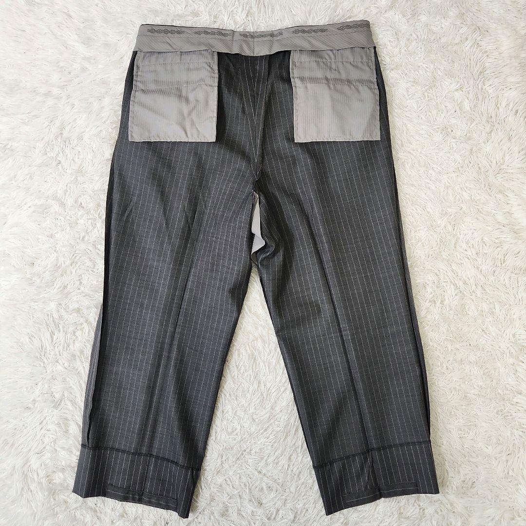 大きいサイズ ウエスト最大118cm オーダースーツ ダブル アジャスター付き