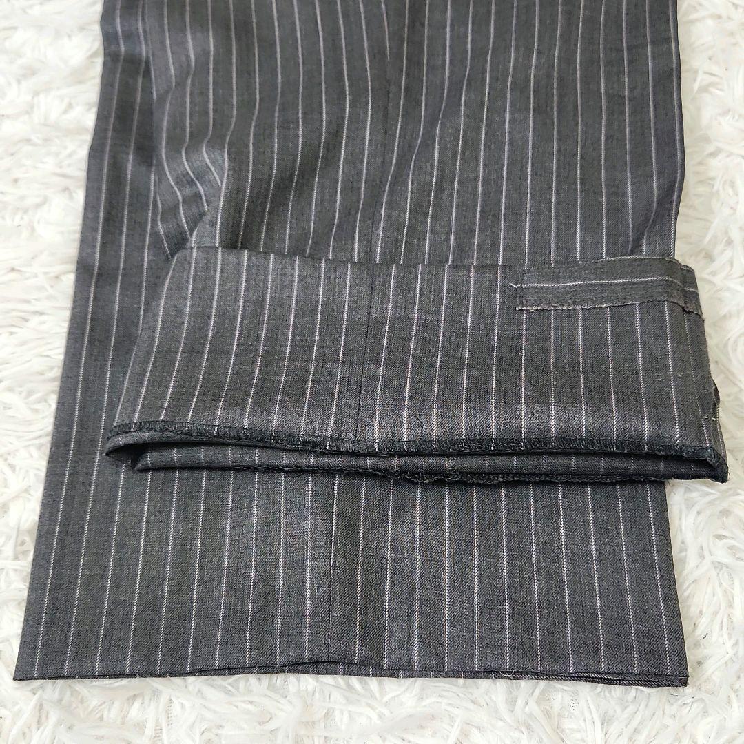 大きいサイズ ウエスト最大118cm オーダースーツ ダブル アジャスター付き