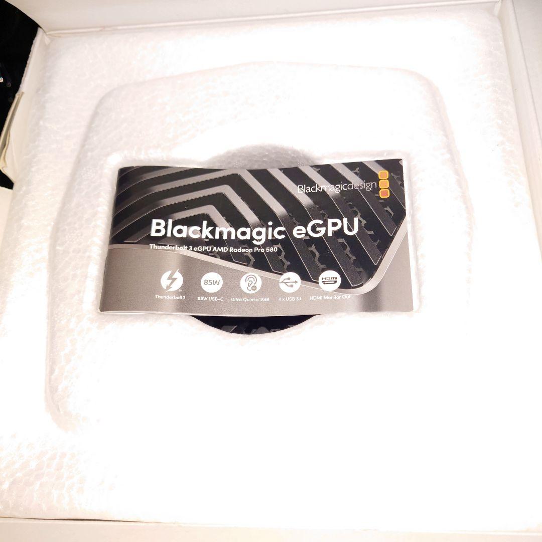 外付けGPU グラボ eGPU Blackmagic design RX580