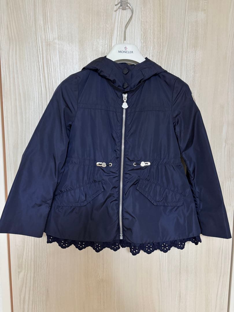 モンクレール　キッズ　ナイロンパーカー116cm