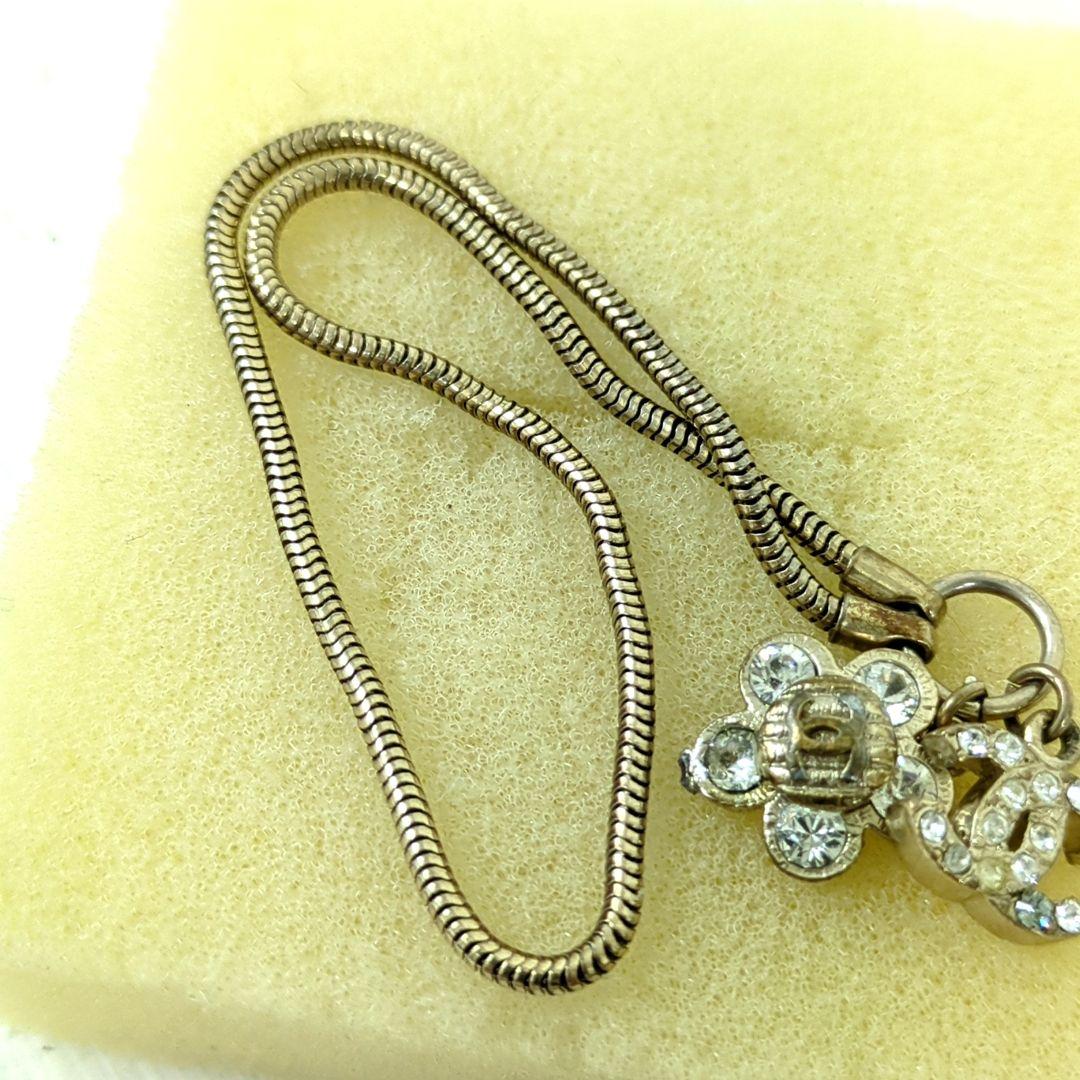 CHANEL シャネル ココマーク カメリア バッグチャーム ゴールドカラー