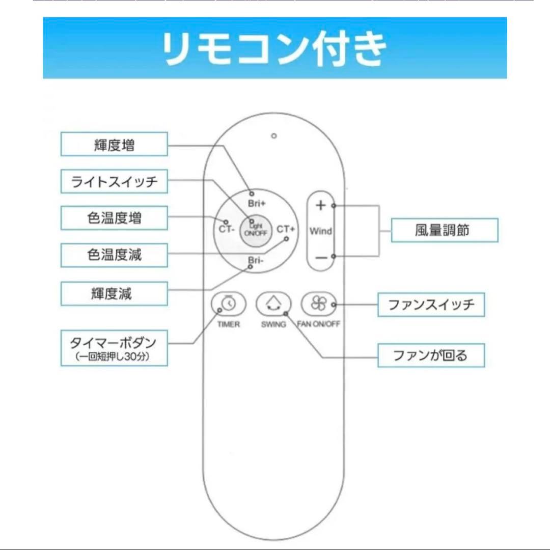 シーリングファンライト　2台セット