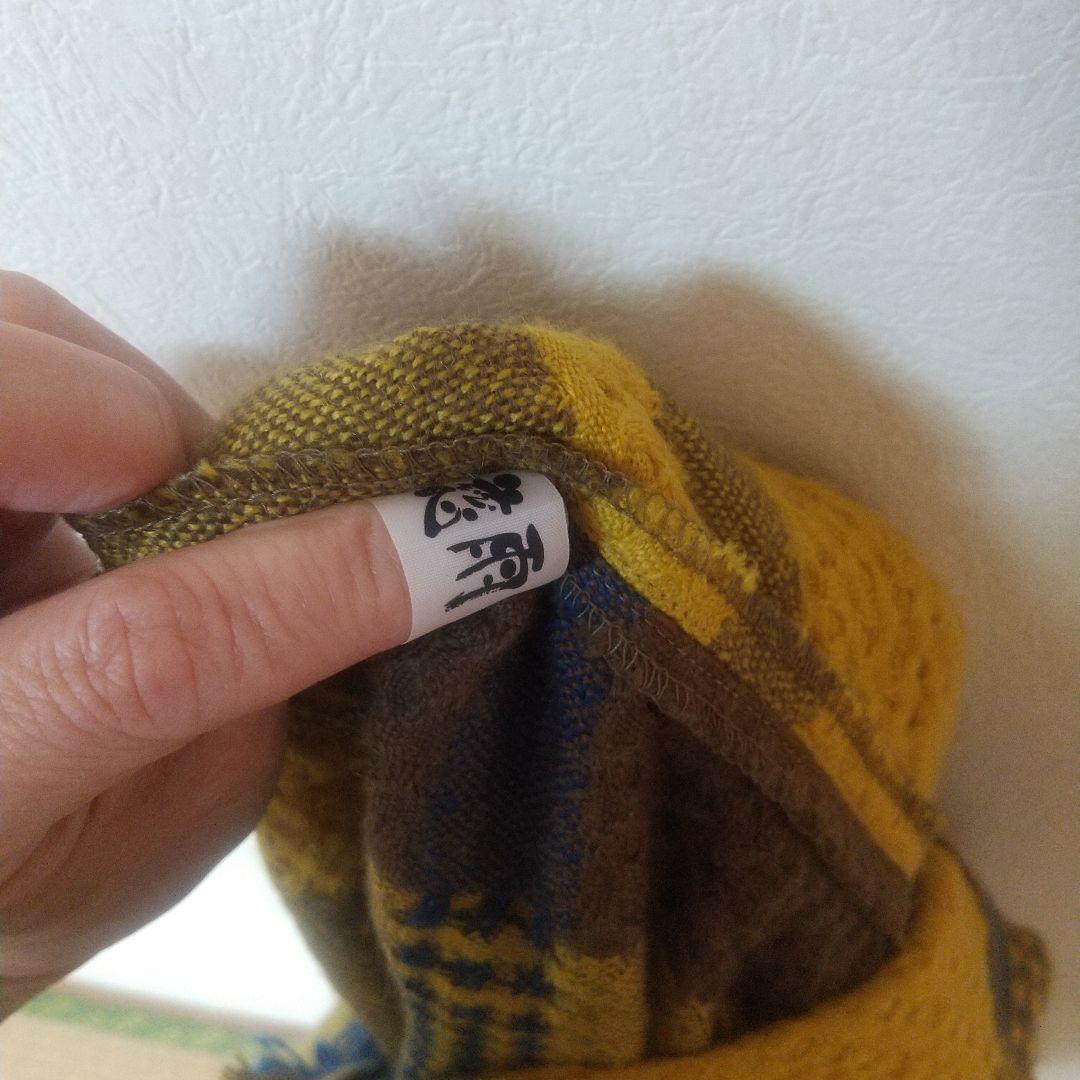 くまくまもんもん専用！センソユニコ 慈雨　ポンチョ風コート　チェック　フード