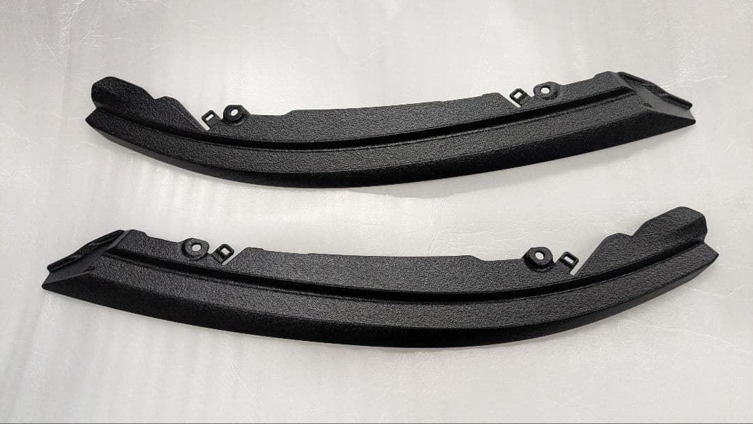 デリカD5　フロントバンパー　チッピングブラック塗装