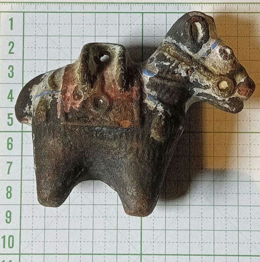 畝傍焼　馬の土鈴　レトロ ヴィンテージ