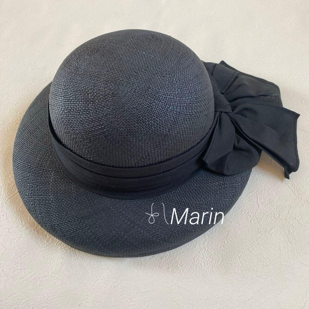 Maxim 高島屋　帽子　黒　夏用