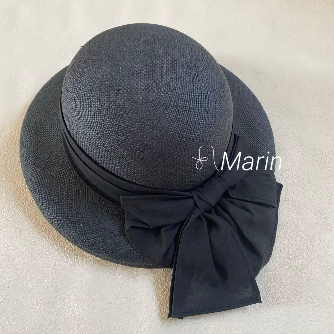 Maxim 高島屋　帽子　黒　夏用