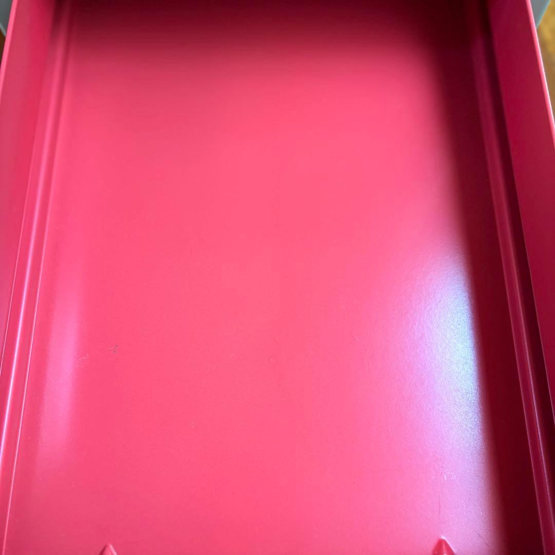 【送料込】【かわいい収納】レトロ7段チェスト 国産スチール製