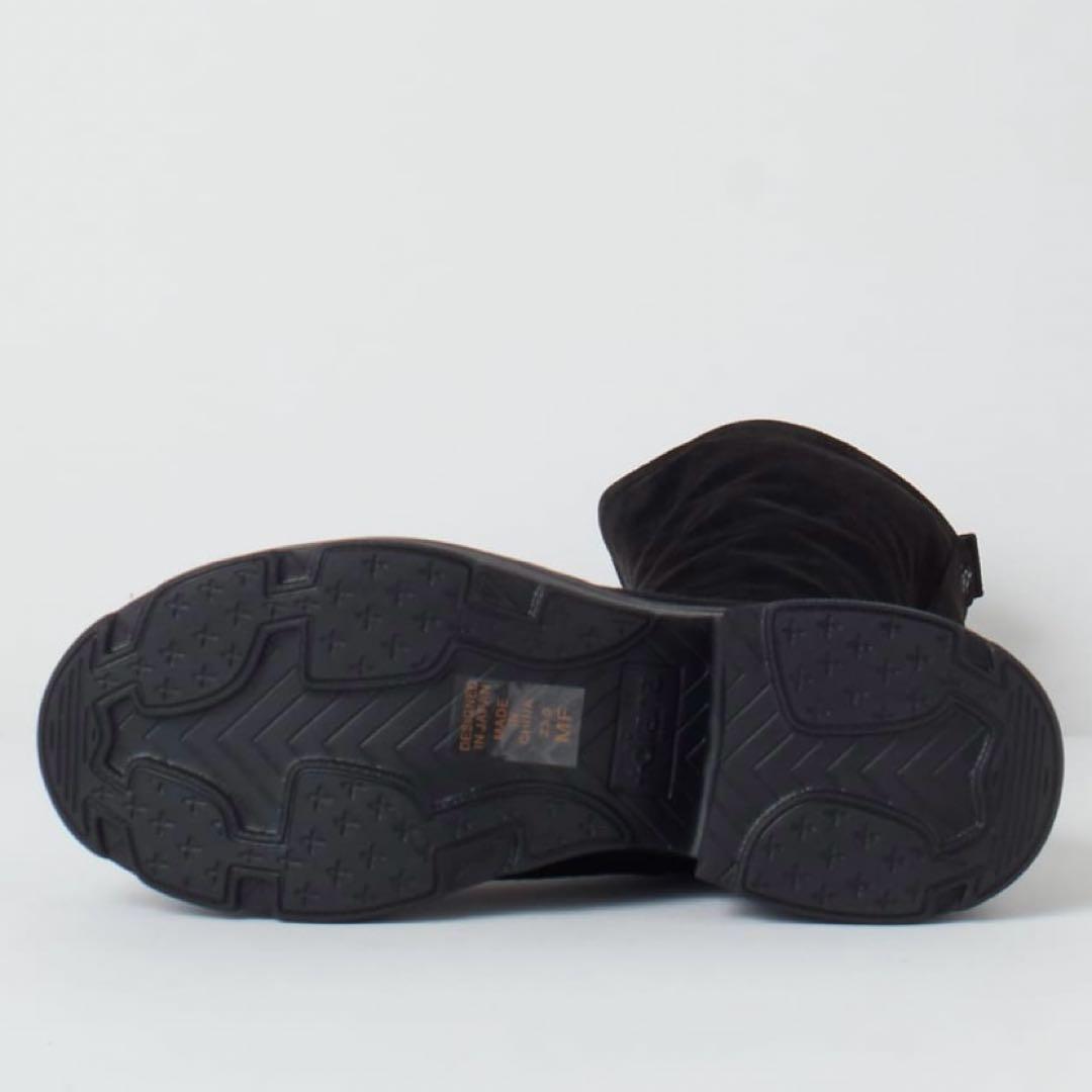 +ダイアナ ストレッチスエードロングブーツ +diana プラスダイアナ