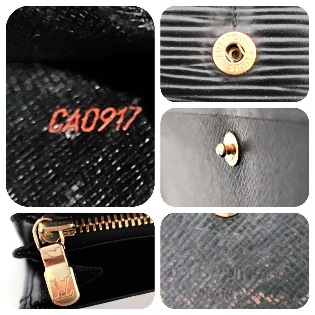 【美品】ルイヴィトン　エピ ポルトフォイユ・サラ