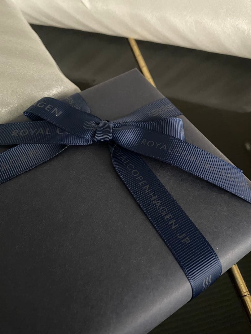 【ギフト包装】ロイヤルコペンハーゲン ブルーパルメッテ ブロッサム トレイ 2枚