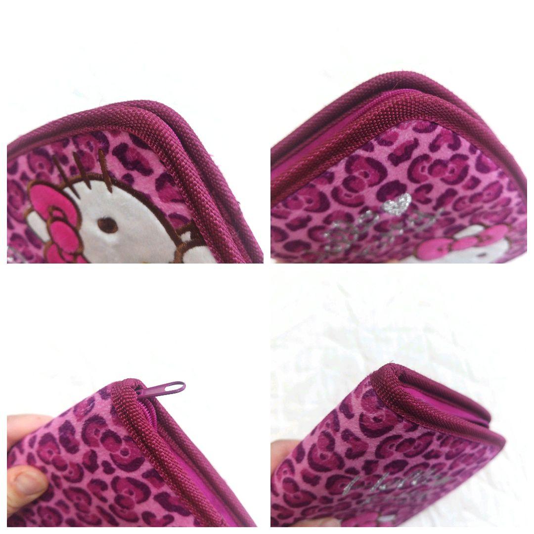 【ハローキティ / 母子手帳 マルチ ケース ヒョウ柄】平成 レトロ レア