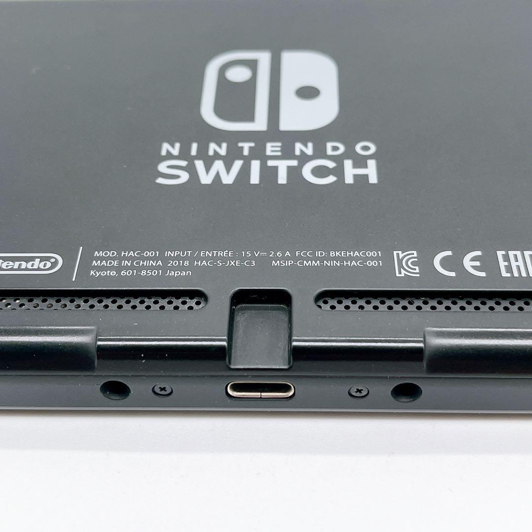 【美品】Nintendo Switch 初期型 2018年モデル 本体のみ