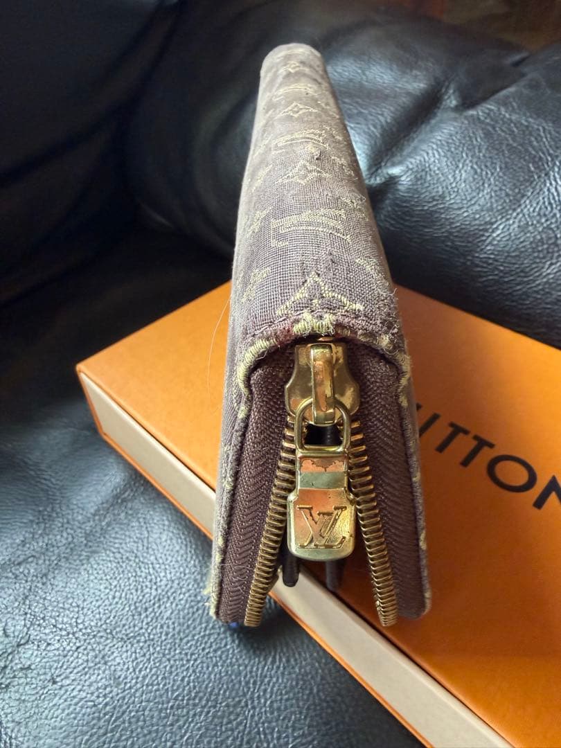 LOUIS VUITTON 長財布モノグラム　ミニラン　美品ジッピーウォレット