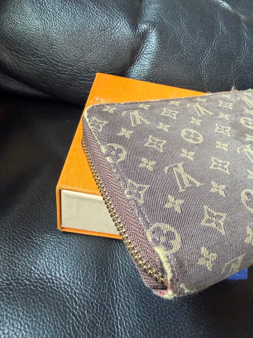 LOUIS VUITTON 長財布モノグラム　ミニラン　美品ジッピーウォレット