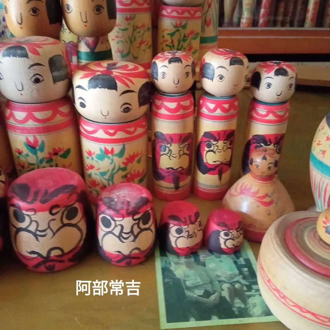 e7伝統こけし！阿部進矢15本常吉28本