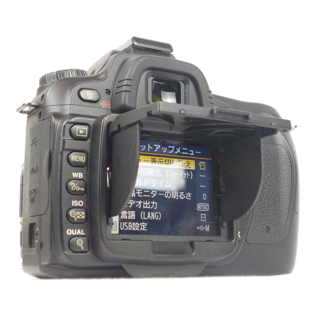 【Nikon】ニコン D80 + タムロンレンズ18-200mm 動作品