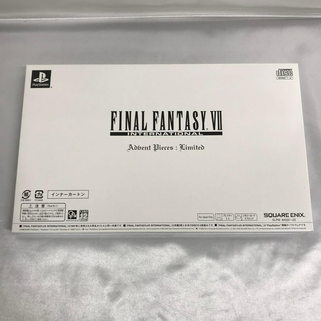 FINAL FANTASY VII アドベントチルドレン アドベント ピーシーズ