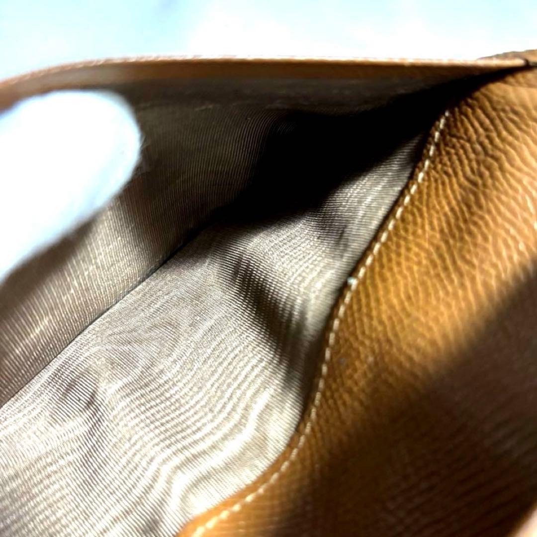 。。 ✨BVLGARI ブルガリ◆ブラウン◆グレインフルレザー◆長財布