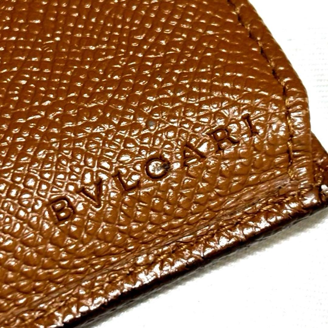 。。 ✨BVLGARI ブルガリ◆ブラウン◆グレインフルレザー◆長財布