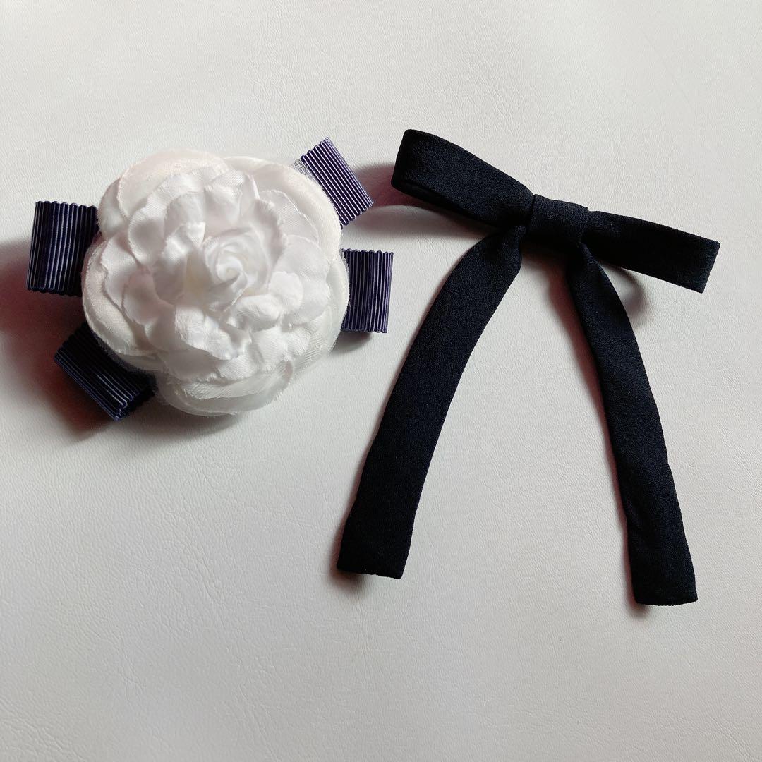 BEAMS グレー×ネイビー セレモニー 入学 卒園 フォーマル 女の子