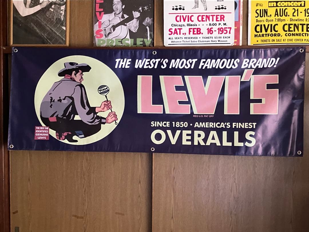 TeeKeeリーバイスビンテージバナー