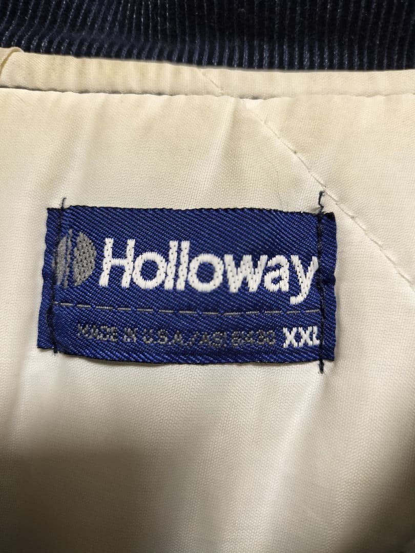 hollowayホロウェイ　USA製 コーデュロイジャケット XXLサイズ