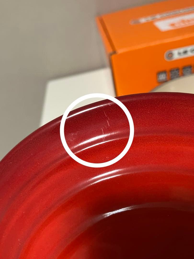 LE CREUSET ル・クルーゼ ココットロンド チェリーレッド 両手鍋18㎝