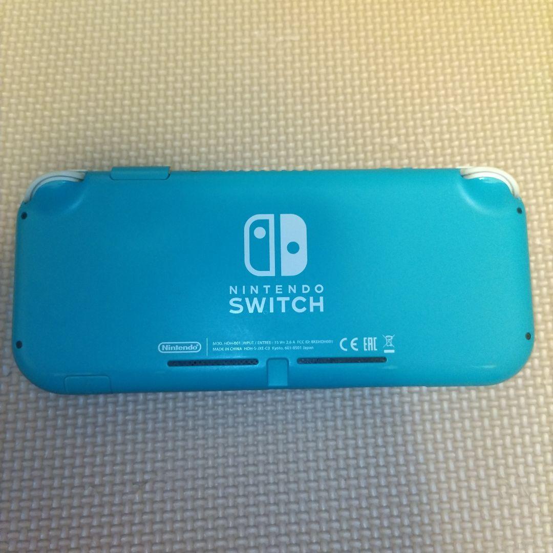 Nintendo Switch Lite ターコイズ 本体破損あり