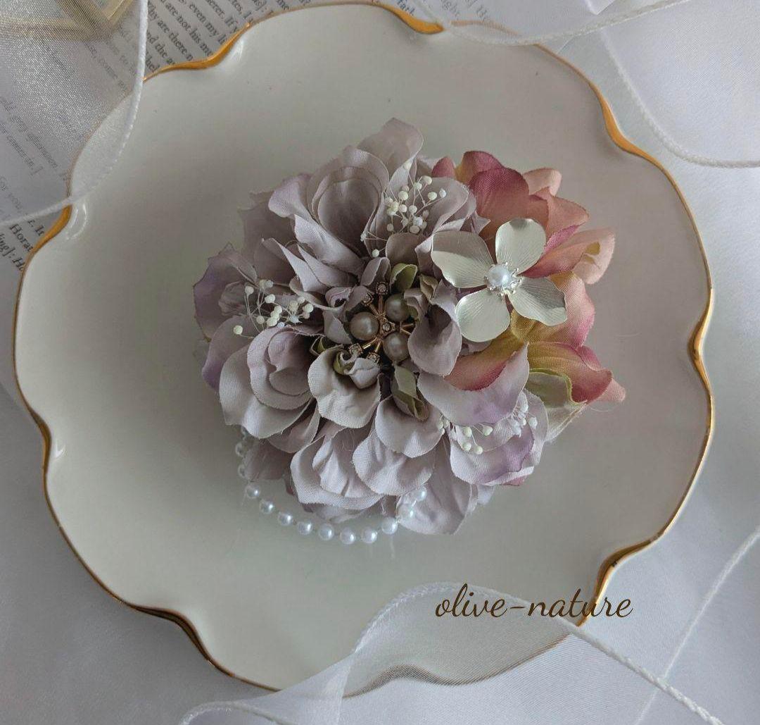 【専用】ヘッドドレス 2点 コサージュ1点